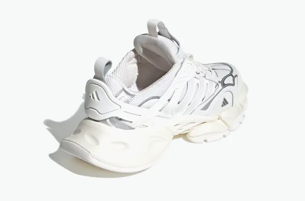  Adidas XLG Runner Deluxe «White Silver Metallic» belye
