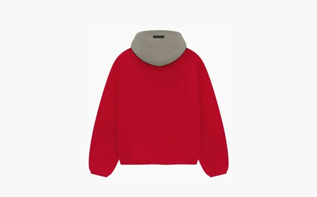 Одежда Fear of God Essentials x NBA Philadelphia 76ers Hoodie «Red Grey» красный