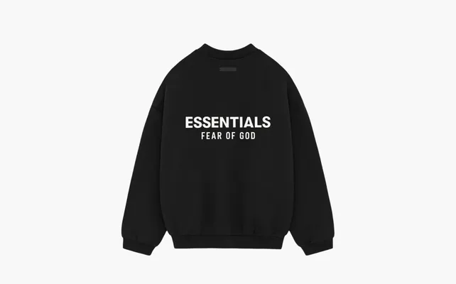 Одежда Fear Of God Essentials Graphic print Sweatshirt «Jet Black» chyernye