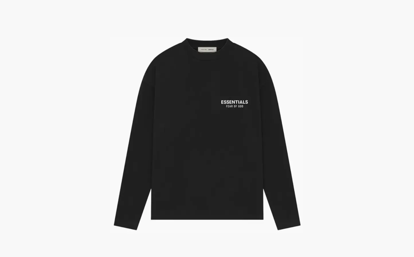 Fear of God Essentials Classic Long-Sleeve Tee «Jet Black»