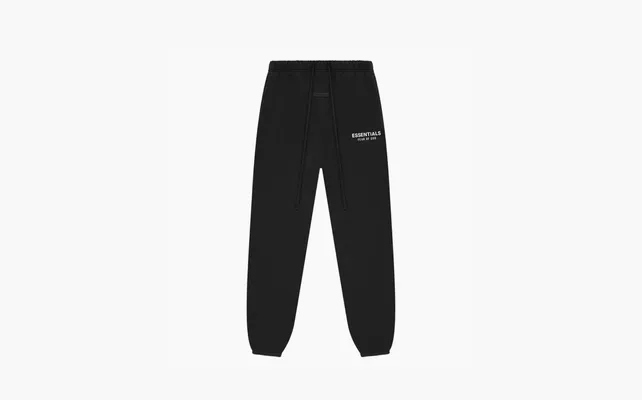 Одежда Fear of God Essentials Classic Fit Fleece Sweatpant «Jet Black» chyernye