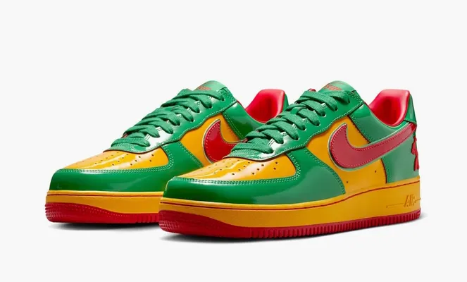  Lil Yachty x Nike  Air Force 1 Low «Concrete Boys - Lucky Green» zelyenye