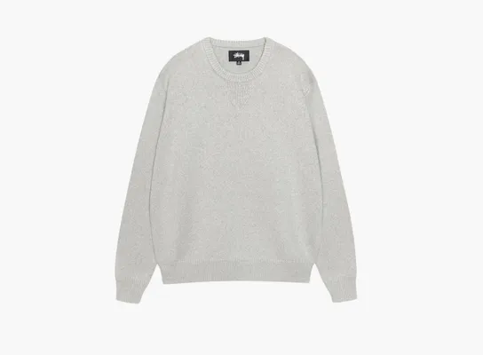 Одежда Stussy Handwritten Sweater  «Heather Grey» serye