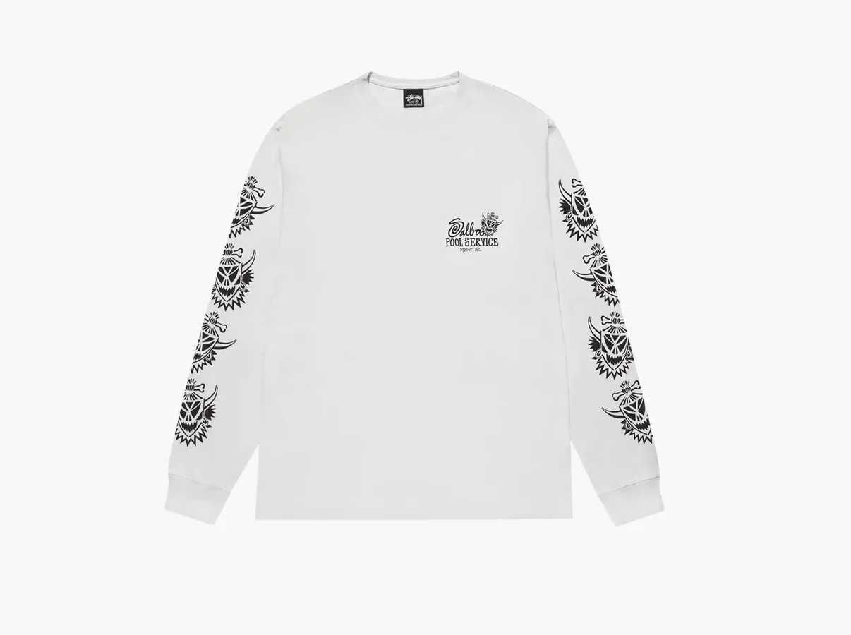 Stussy Witch Doctor Pigment Dyed L/S Tee «Natural»