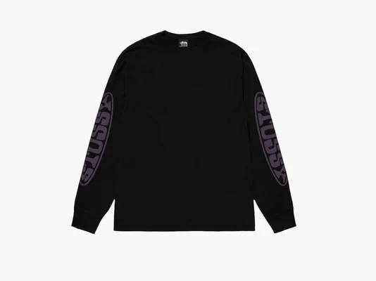 Одежда Stussy Pill L/S Tee  «Black» chyernye
