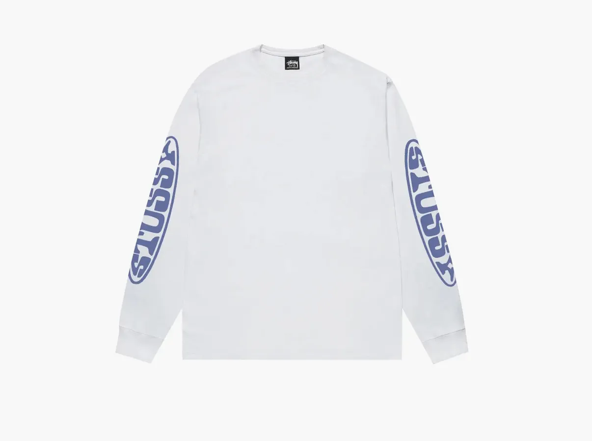 Stussy Pill L/S Tee «White»