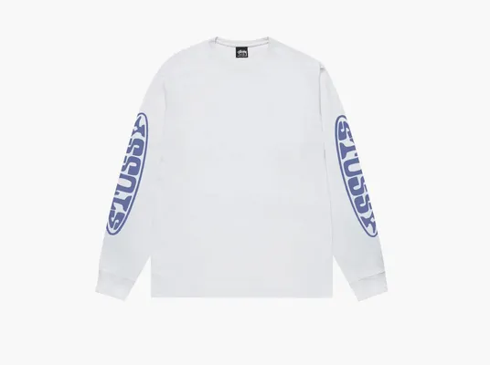 Одежда Stussy Pill L/S Tee  «White» belye