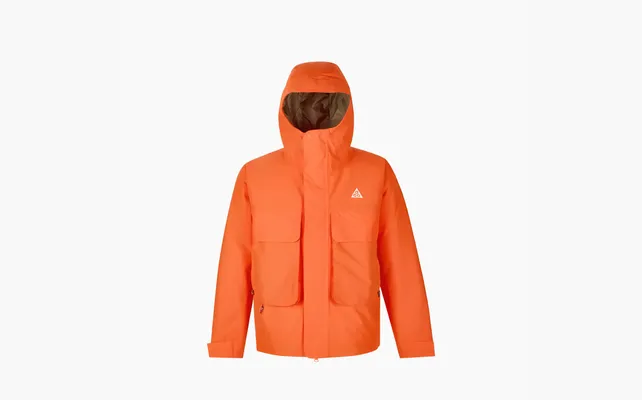  Nike PrimaLoftStorm FIT Skull Peak Puffer Jacket «Orange» oranzhevye