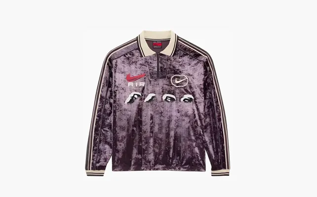 Одежда Nike x Cactus Plant Flea Market Flea Soccer Jersey «Burgundy Ash» фиолетовый