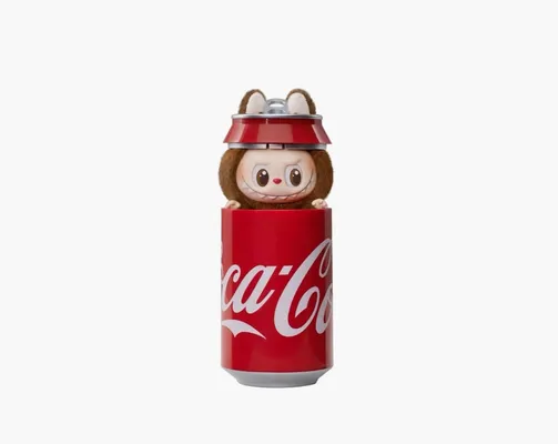 Аксессуары Pop Mart Labubu The Monsters Coca Cola Series Mysterious Guest Vinyl Plush Figure krasnye 