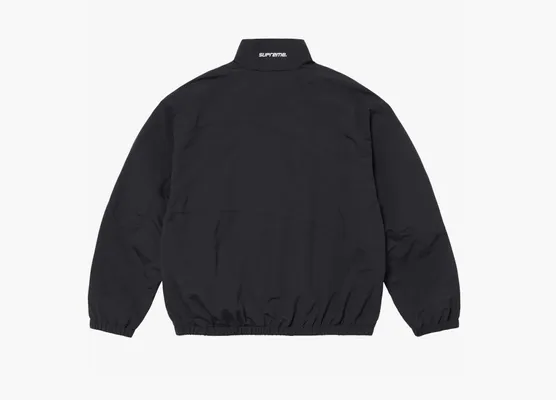  Supreme Curve Track Jacket  «Black» chyernye