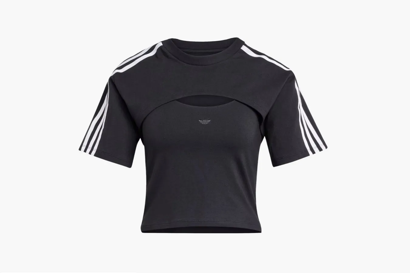 Adidas Originals Cutout Cali Tee «Black / White»
