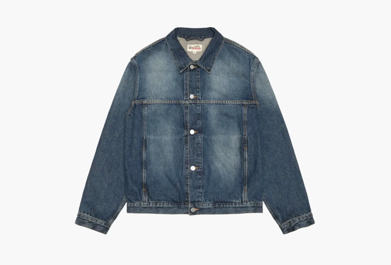 Stussy Trucker Jacket Vintage Denim  «Indigo»