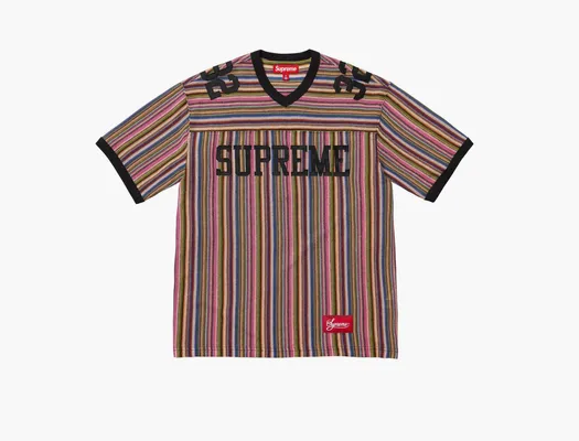 Одежда Supreme Open Knit Football Top  «Multicolor» raznotsvetnye