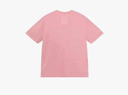 Одежда Stussy Pigment Dyed Short-Sleeve Thermal  «Berry» rozovye