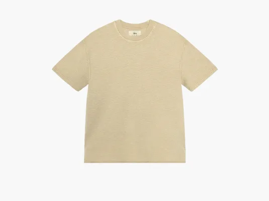 Одежда Stussy Pigment Dyed Short-Sleeve Thermal  «Tan» bezhevye