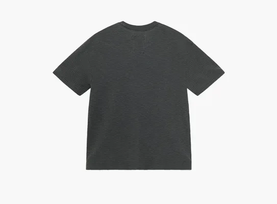 Одежда Stussy Pigment Dyed Short-Sleeve Thermal  «Faded Black» chyernye