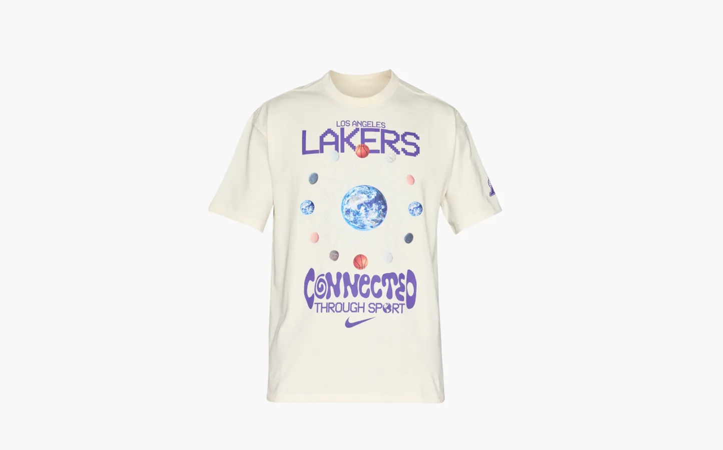 Nike Los Angeles Lakers Max90 Men's T-Shirt «Solid Color»