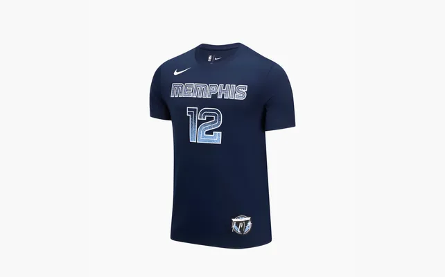 Одежда Nike x NBA Ja Morant Memphis Grizzlies Select Series T-Shirt «Dark Blue» sinie