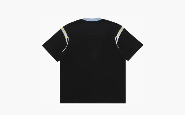 Одежда Supreme Split Short-Sleeve Football Top «Black» chyernye