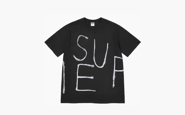 Одежда Supreme Painted Tee «Black» chyernye
