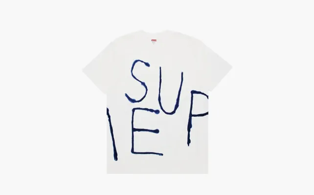Одежда Supreme Painted Tee «White» belye