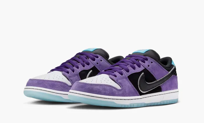 Кроссовки Nike Dunk Low SB x Hayley Wilson «Court Purple» fioletovye
