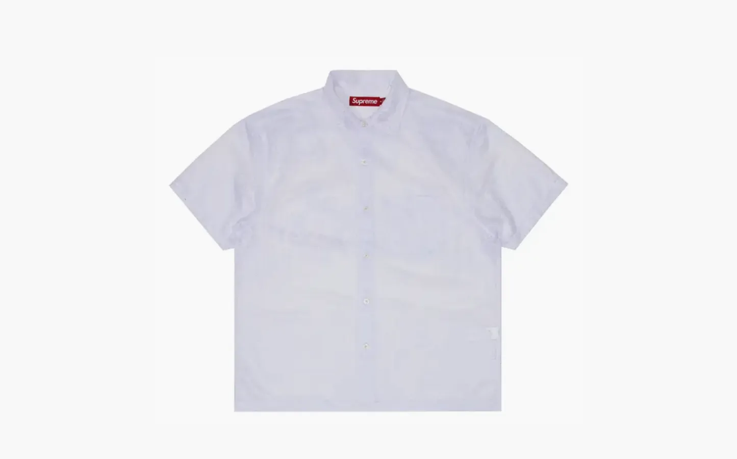 Supreme Last Supper Lace Short-Sleeve Shirt «White»