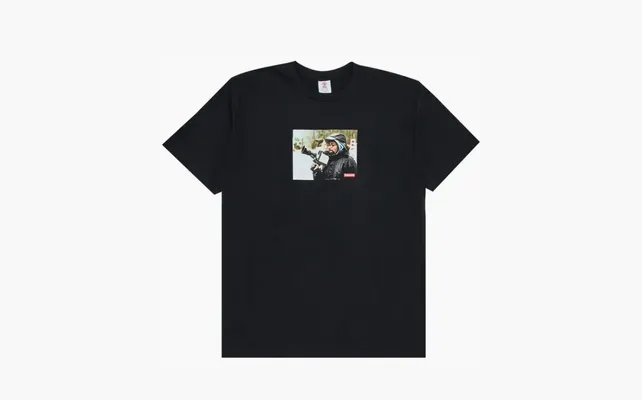 Одежда Supreme x 40 Acres Spike Tee «Black» chyernye
