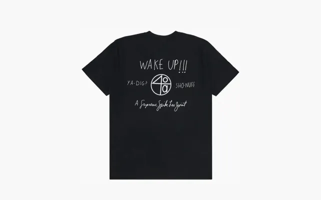 Одежда Supreme x 40 Acres Spike Tee «Black» chyernye