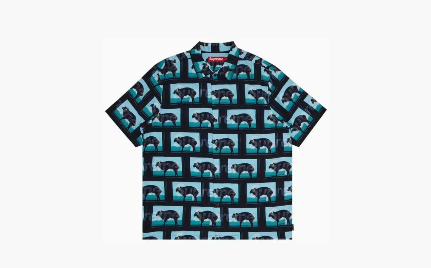 Supreme x Damien Hirst Short-Sleeve Shirt «Black»