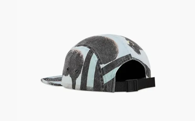 Аксессуары Supreme x Damien Hirst Camp Cap «Black» chyernye