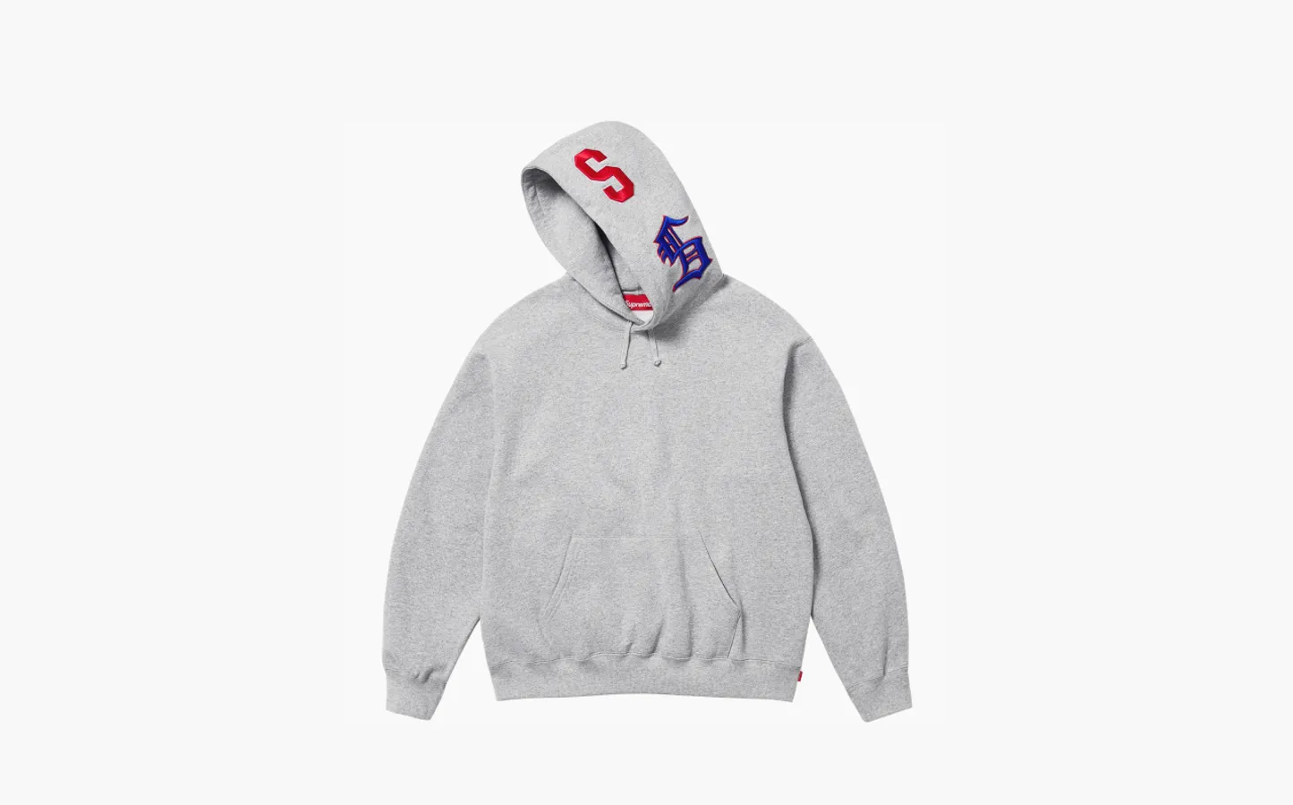 Supreme Multi S Logo Hooded Sweatshirt «Heather Grey»