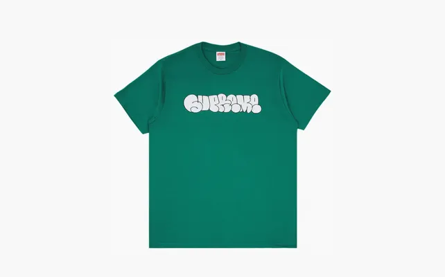 Одежда Supreme x Homerun Tee «Light Pine» zelyenye