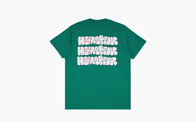 Одежда Supreme x Homerun Tee «Light Pine» zelyenye