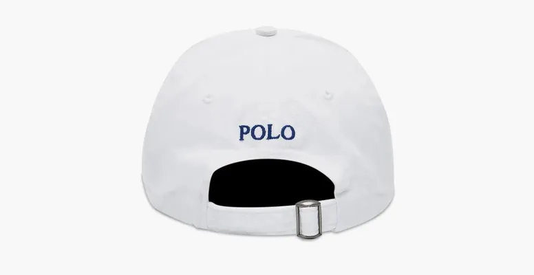 Аксессуары Polo Ralph Lauren Chino Sport Cap «White/Marlin Blue» belye