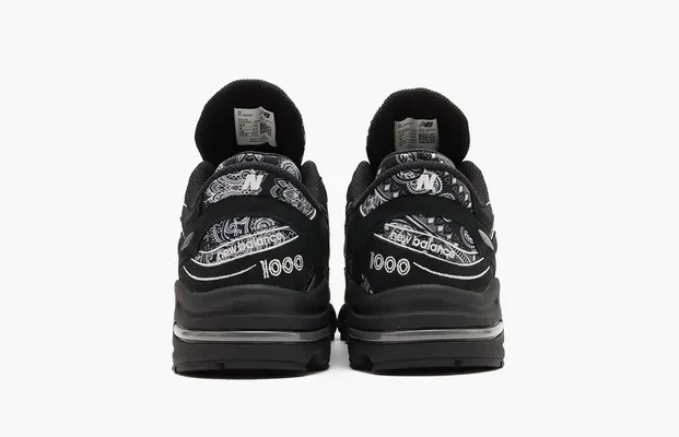  New Balance 1000 x Atmos «Bāṅdhnū» chyernye