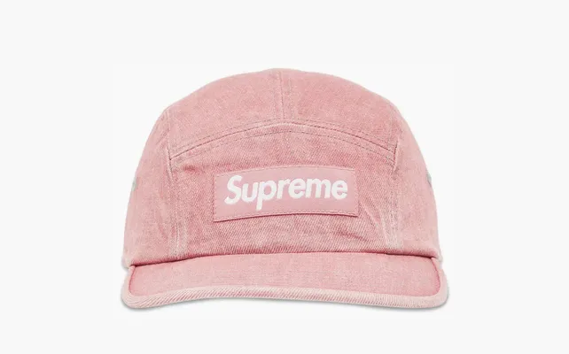 Аксессуары Supreme Denim Camp Cap «Pink» rozovye