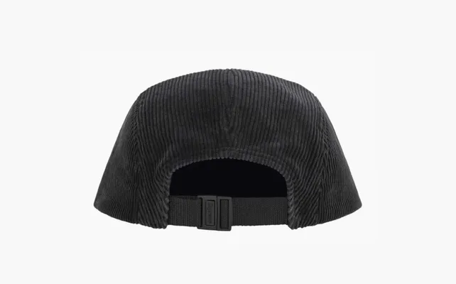 Аксессуары Supreme Corduroy Camp Cap «Black» chyernye