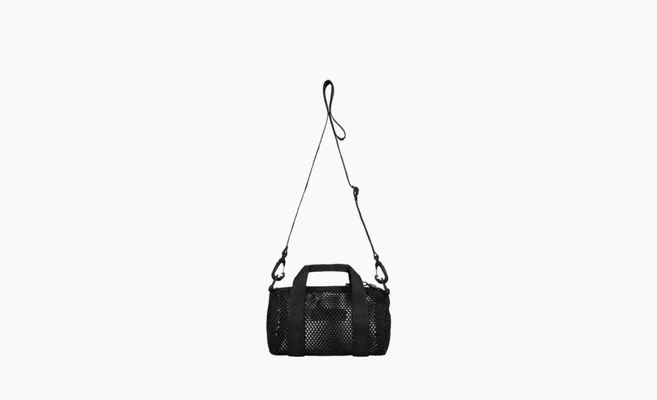 Сумки Supreme Polyester One Shoulder Handbag Mini «Black» chyernye