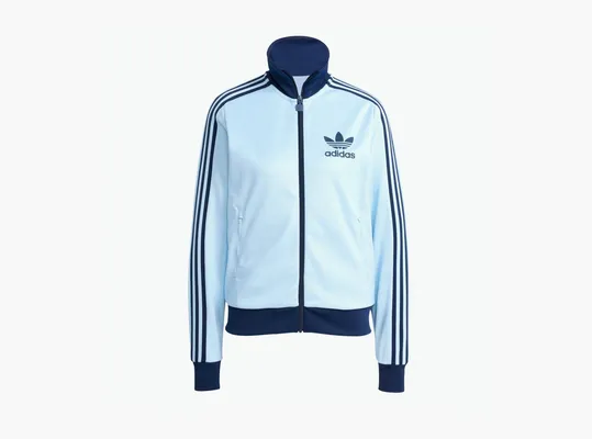  Adidas Beckenbauer Track Top  «Clear Sky» golubye
