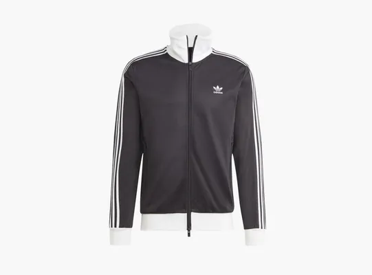  Adidas  Originals Adicolor Classics Beckenbauer Track Top «Black / White» chyernye