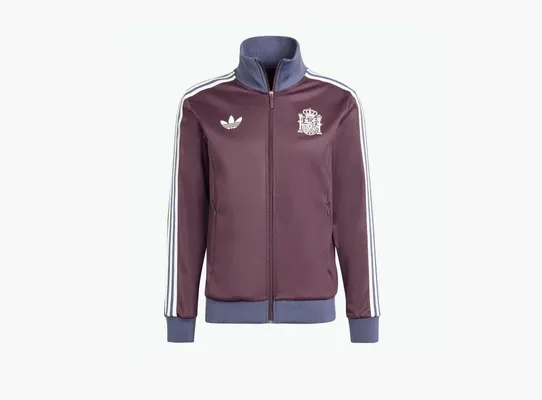  Adidas Spain Beckenbauer Olympic Jacket «Shadow Maroon» bordovye