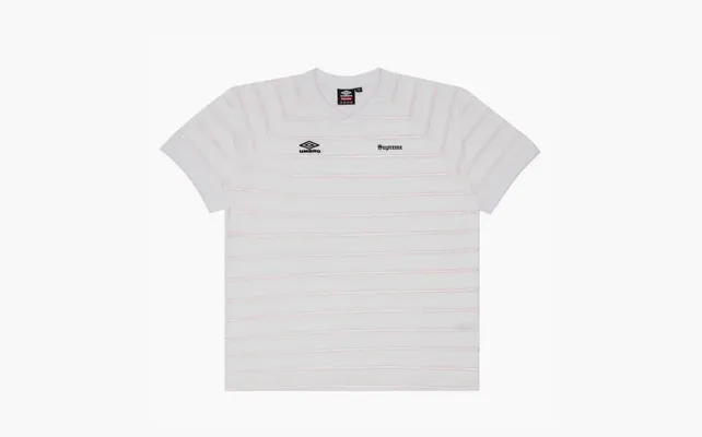 Одежда Supreme x Umbro Stripe Soccer Jersey «White» belye