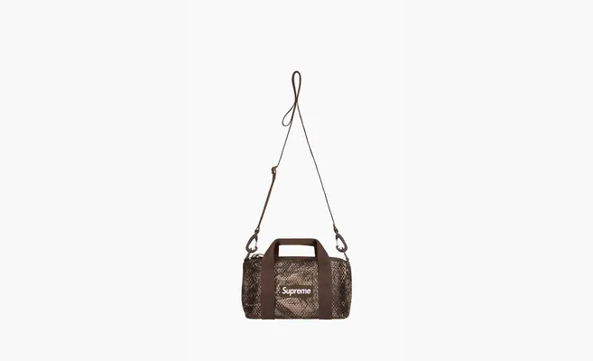 Сумки Supreme Polyester One Shoulder Handbag Mini «Camouflage» korichnevye