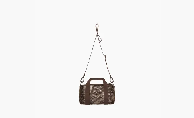 Сумки Supreme Polyester One Shoulder Handbag Mini «Camouflage» korichnevye