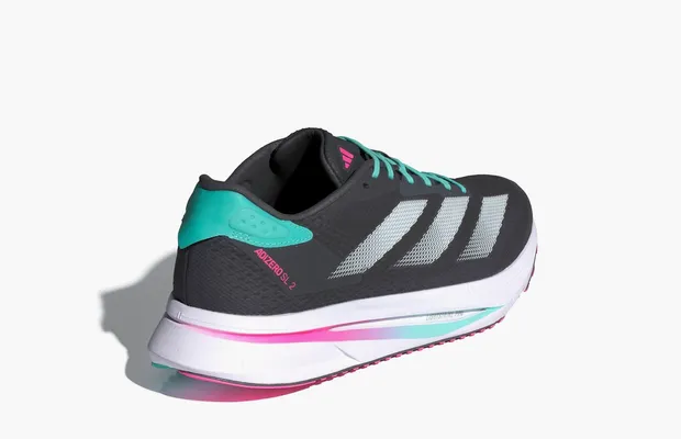  Adidas Adizero SL2 WMNS «Carbon Crystal Jade Flash Aqua» chyernye