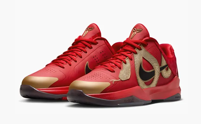 Nike Kobe 5 Protro «Year of the Mamba University Red» krasnye 