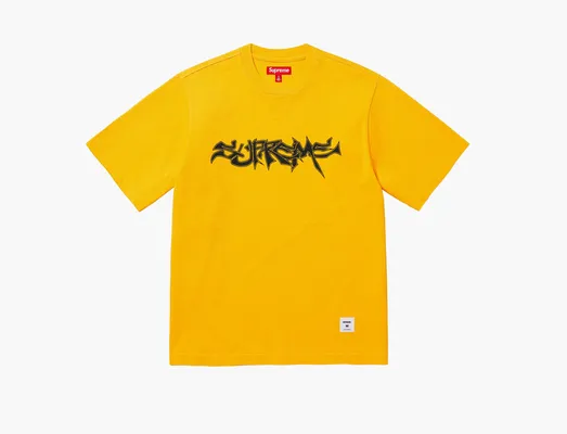 Одежда Supreme Mental S/S Top  «Yellow» zhyeltye