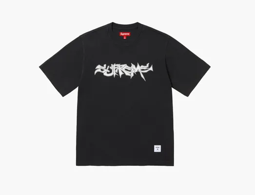 Одежда Supreme Mental S/S Top  «Black» chyernye